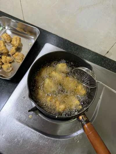 パイナップル入り酢豚スペアリブのレシピ手順：8