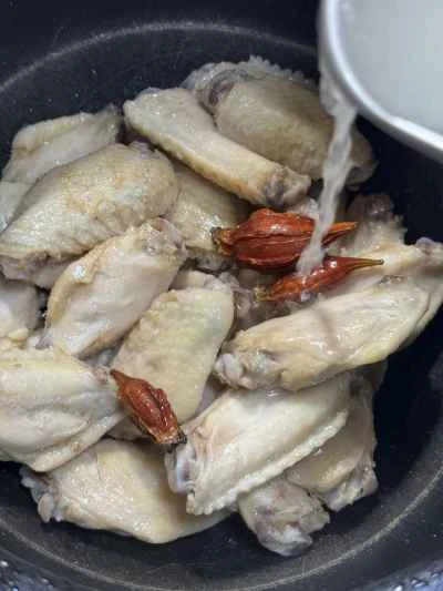 塩焼きチキンウィングのレシピ手順：7