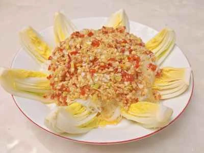 ニンニクと春雨の蒸しベビーチンゲン菜のレシピ手順：7