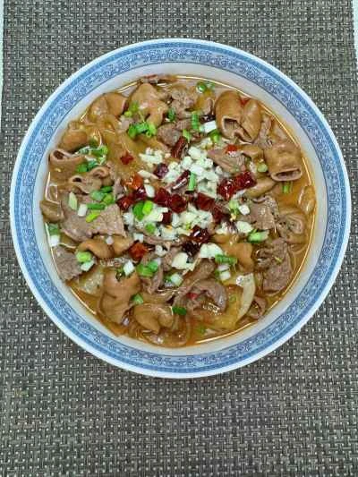 牛豚腸鍋の作り方：17