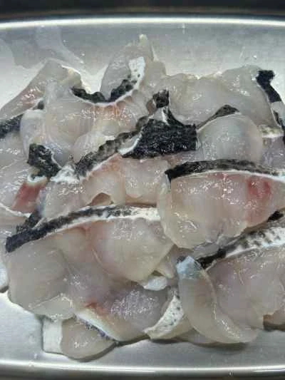 ザワークラウトと魚と牛肉のコンボを作る手順：3