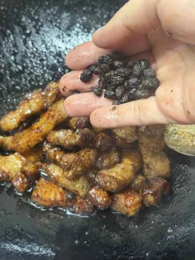 発酵黒豆入り蒸し豚バラ肉の作り方：6