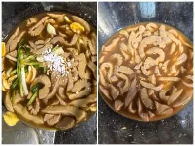 酸辣豚キドニー。作り方の手順：5