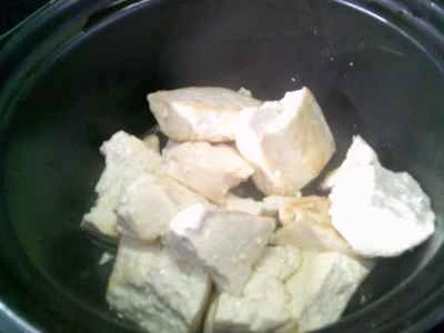 シーフードマッシュルーム、赤ソーセージ、豆腐のシチューの作り方：6