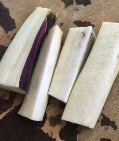 ナスの煮込みレシピの手順：1