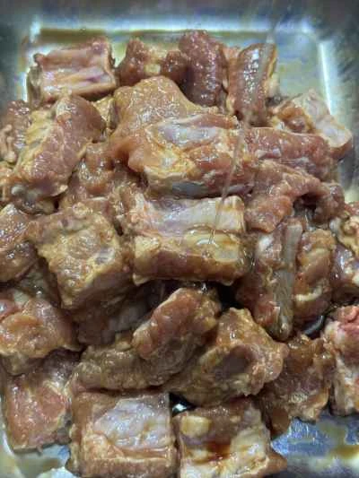 モレル茸入り蒸し豚スペアリブのレシピ手順：5