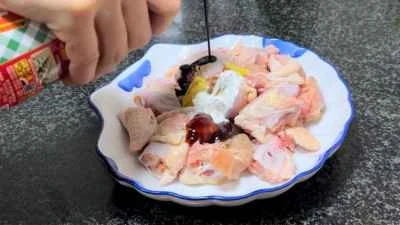 椎茸入り鶏肉の煮込みの作り方：5