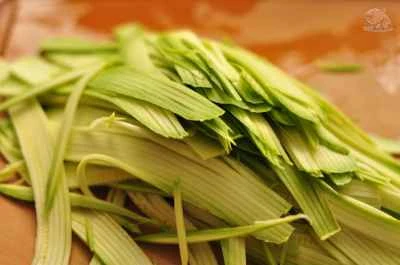 ズッキーニのソースの作り方：1