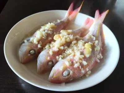 ニンニク蒸し鯛の作り方：7