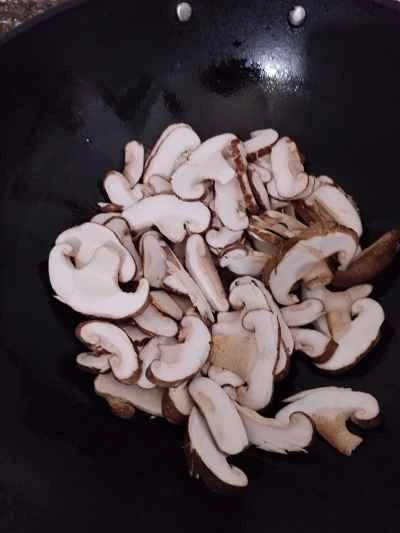 きのこ炒めのレシピ手順：4
