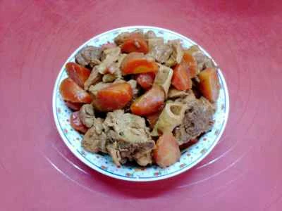 ニンジンと豆腐スティック入り豚スペアリブの煮込みの作り方：14