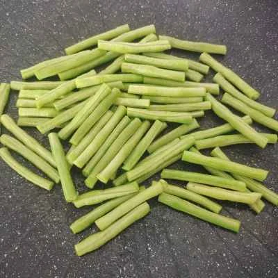 いんげん豆と野菜炒めの作り方：3