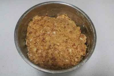 故郷風揚げ豚肉団子のレシピ手順：5