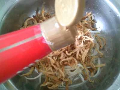 緑豆の芽と千切りの辛子漬けの作り方：9