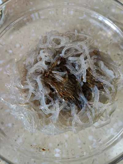 春雨とキャベツの炒め物の作り方：3