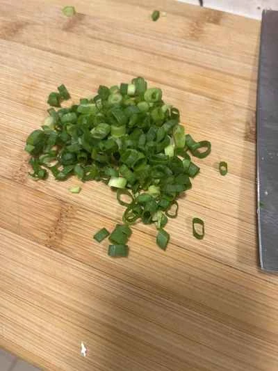 卵とシミの炒め物の作り方：3