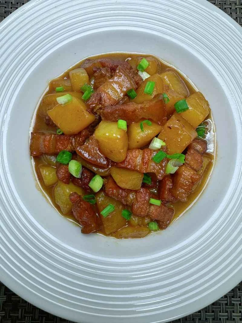 コーラポテト煮豚の作り方：10