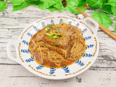 えのき茸と魚の煮込みのレシピ