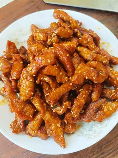 酢豚のレシピ手順：17