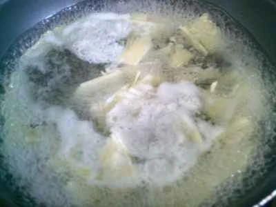 鶏胸肉と冬筍の炒め物の作り方：10