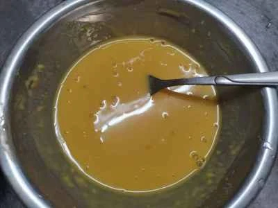 揚げミントの作り方：2