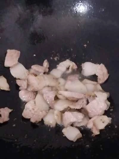 ナスとピーマンの炒め物の作り方：6