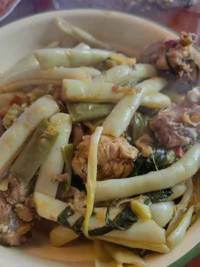 鶏肉とインゲンの煮込みのレシピ