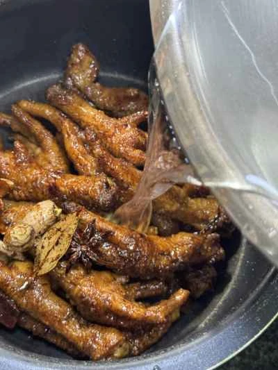 虎皮鶏足の作り方：12