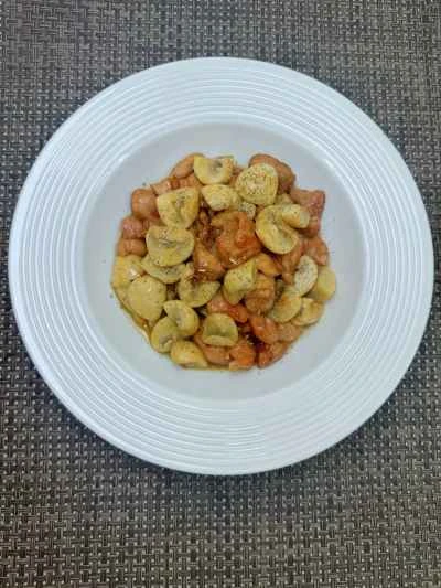 乾燥キノコ入りチキンのソテーの作り方：15