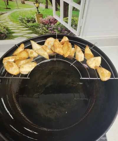 カリカリの黒豚チョップを作る手順：7