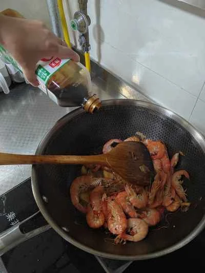 キャベツ、豆腐、エビの煮込みの作り方：14