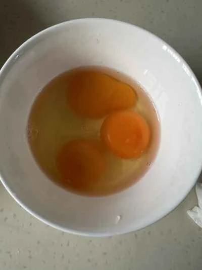 春ニラ入り卵炒めの作り方：2