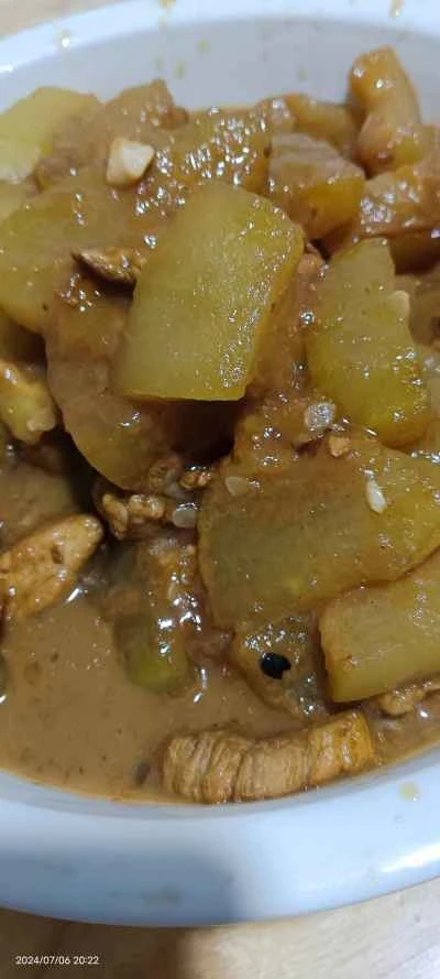 冬瓜の煮込みのレシピ