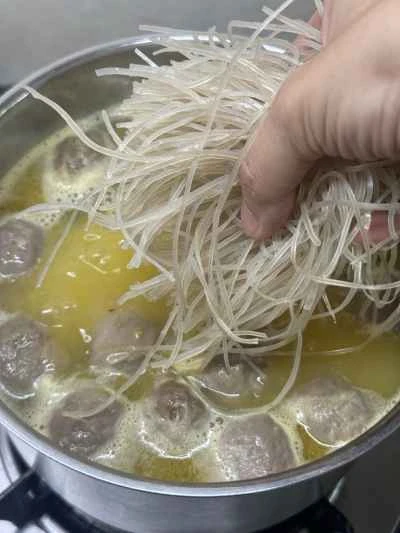 かぼちゃと春雨のスープのレシピ手順：10