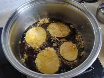 揚げナスのフリッターの作り方：8