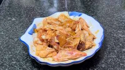 椎茸入り鶏肉の煮込みの作り方：6