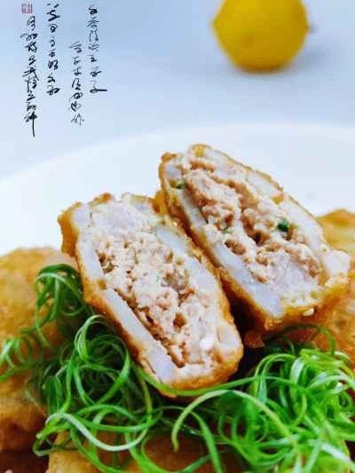 揚げレンコンケーキの作り方：13