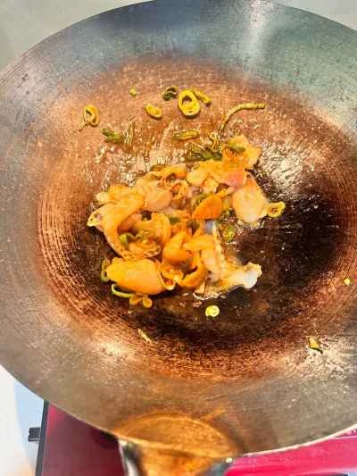 生姜とネギの魚の切り身を作る手順：5