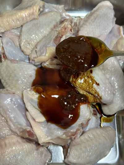 ドライポットチキンウィングの作り方：1