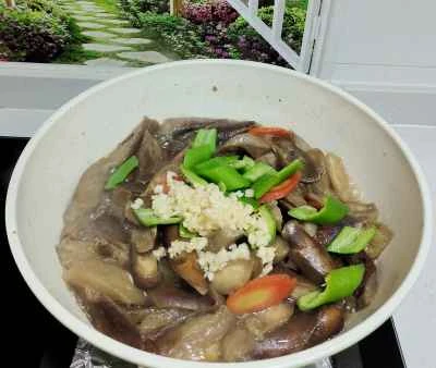 ナスの煮込みレシピの手順：6