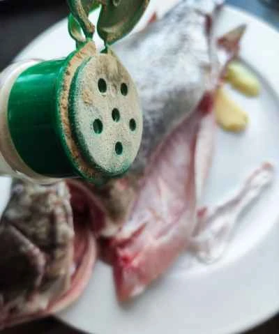 ネギ風味のマンダリンフィッシュの作り方：2