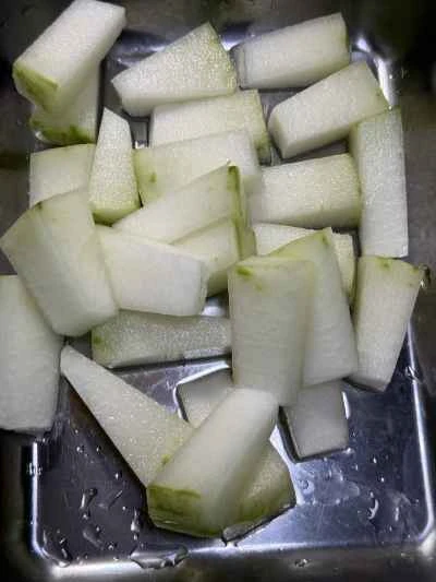 冬瓜入りガチョウの煮込みの作り方：4