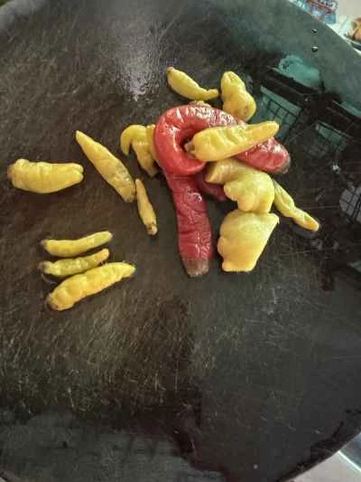 刻んだ唐辛子、ひき肉、こんにゃくの作り方：2