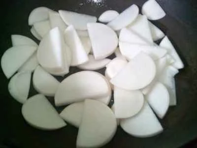 イカと大根の炒め物の作り方：8