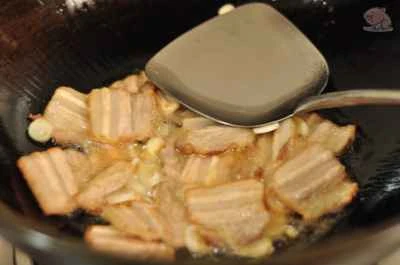 乾燥豆腐スティックの炒め物の作り方：4