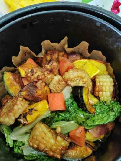 野菜とフルーツと一緒にローストした鶏胸肉：6つのステップ