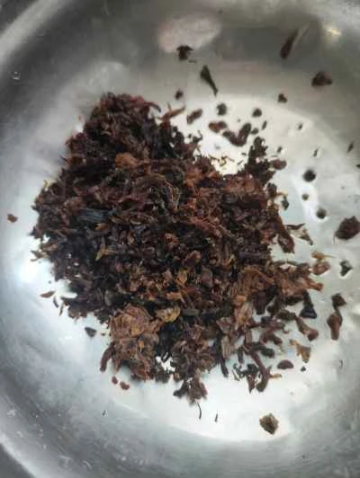 豆腐の皮と高菜の漬物の炒め物の作り方：2