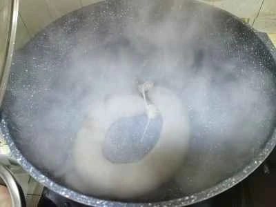 ブラッドソーセージの作り方：4