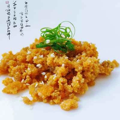 ニンニク風味のフナの卵のレシピ