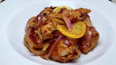 レモン風味のチキンソテーの作り方：11